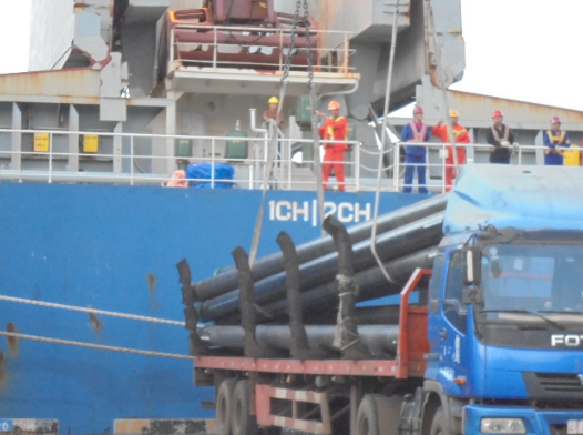 SAIGAO’S Casing were loading and delivering to Albania